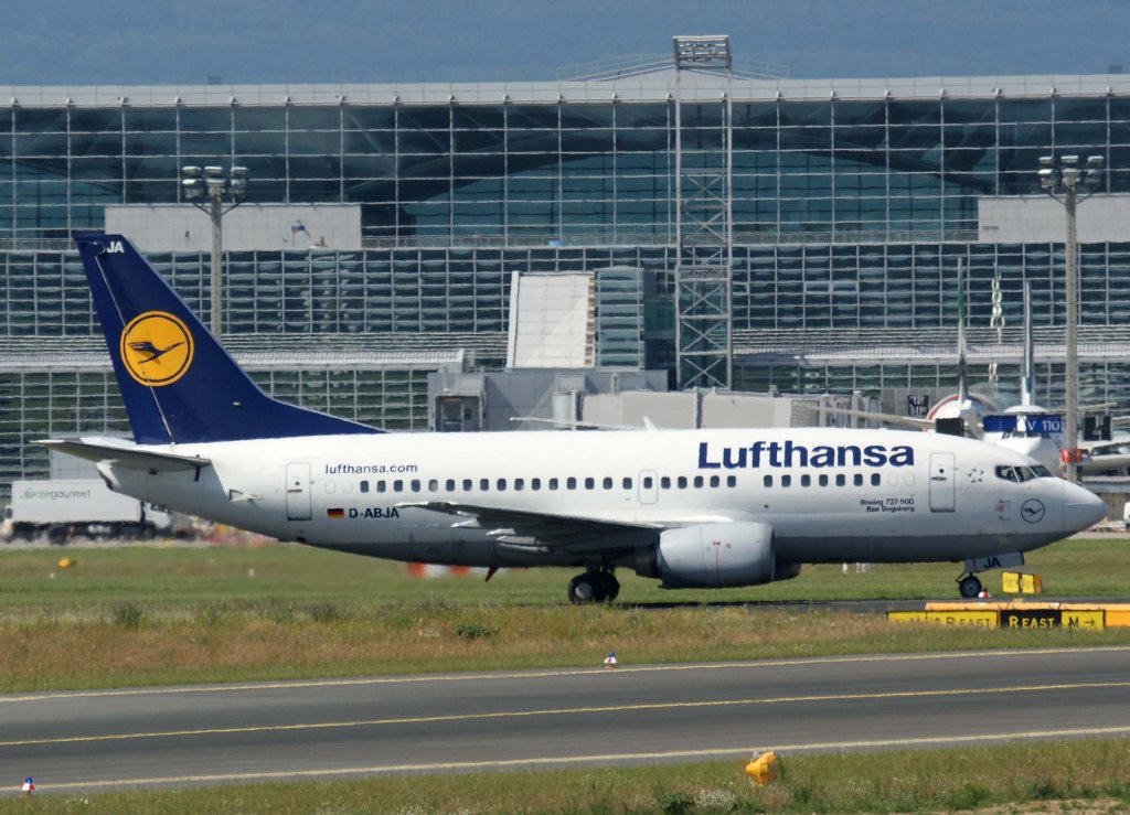 Lufthansa, D-ABJA  Bad Segeberg , Boeing 737-500, 02.08.2011, FRA-EDDF, Frankfurt, Germany 

