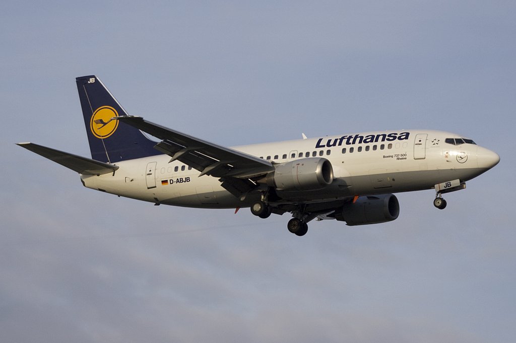 Lufthansa, D-ABJB, Boeing, B737-530, 02.12.2009, ZRH, Zrich, Switzerland 

