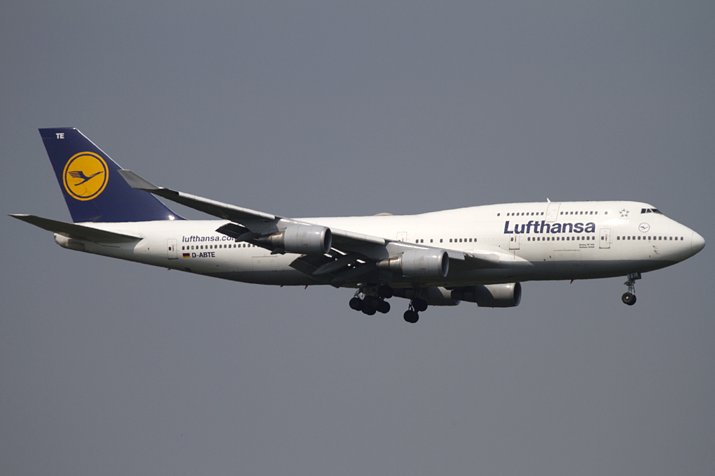 Lufthansa, D-ABTE, Boeing, B747-430(M), 24.04.2011, FRA, Frankfurt, Germany 




