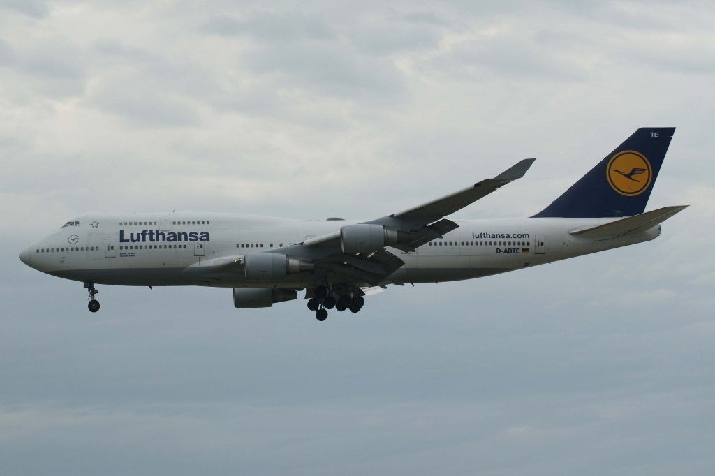 Lufthansa, D-ABTE  Sachsen Anhalt , Boeing, 747-400 M, 01.07.2012, FRA-EDDF, Frankfurt, Germany
