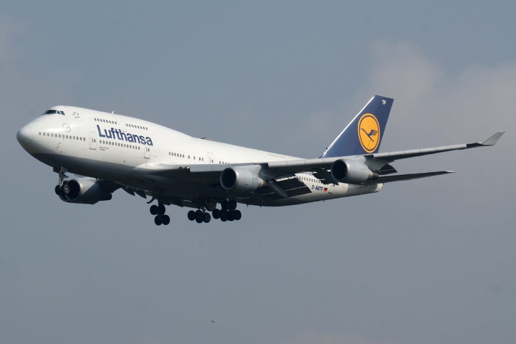 Lufthansa, D-ABTF  Thringen , Boeing, 747-400 M, 13.04.2012, FRA-EDDF, Frankfurt, Germany