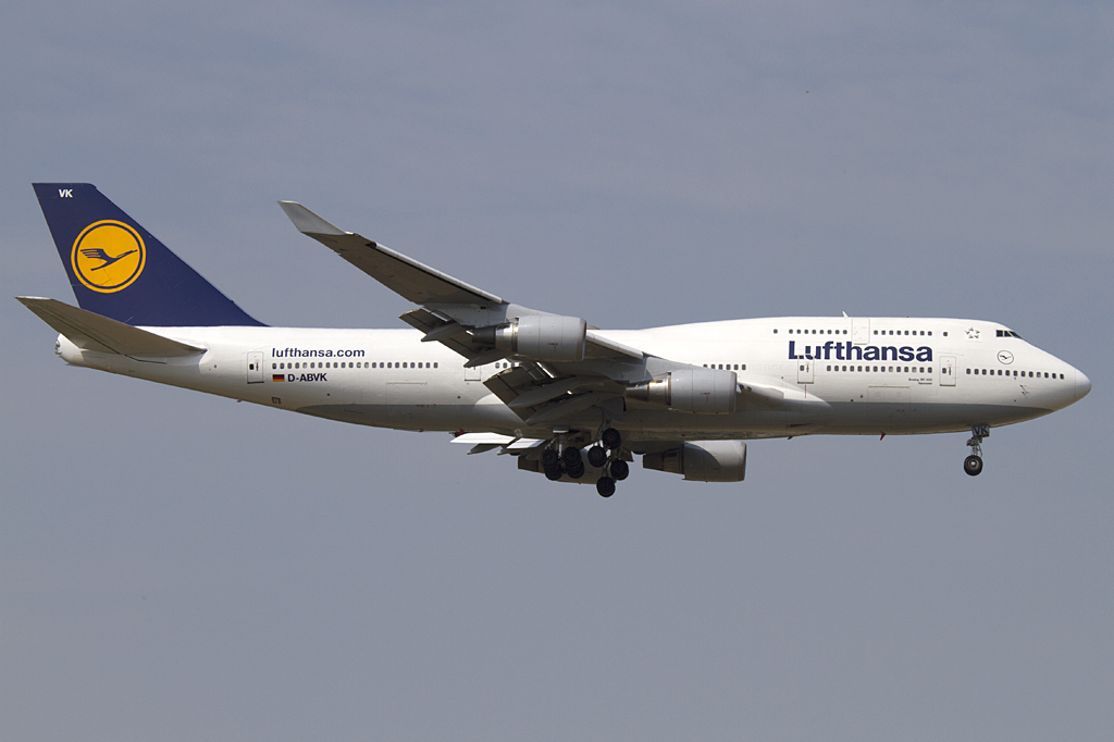 Lufthansa, D-ABVK, Boeing, B747-430, 24.04.2011, FRA, Frankfurt, Germany 




