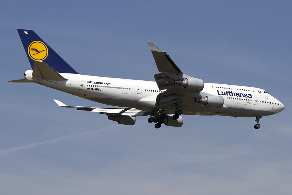 Lufthansa, D-ABVL, Boeing, B747-430, 24.04.2010, FRA, Frankfurt, Germany 


