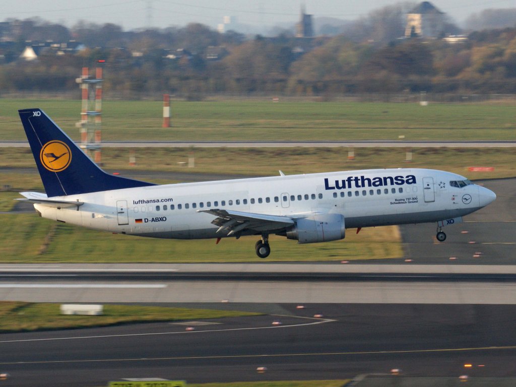 Lufthansa, D-ABXO  Schwbisch Gmnd , Boeing 737-300, 13.11.2011, DUS-EDDL, Dsseldorf, Germany 