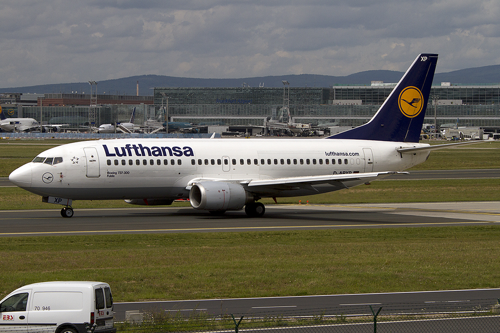 Lufthansa, D-ABXP, Boeing, B737-330, 18.07.2012, FRA, Frankfurt, Germany 






