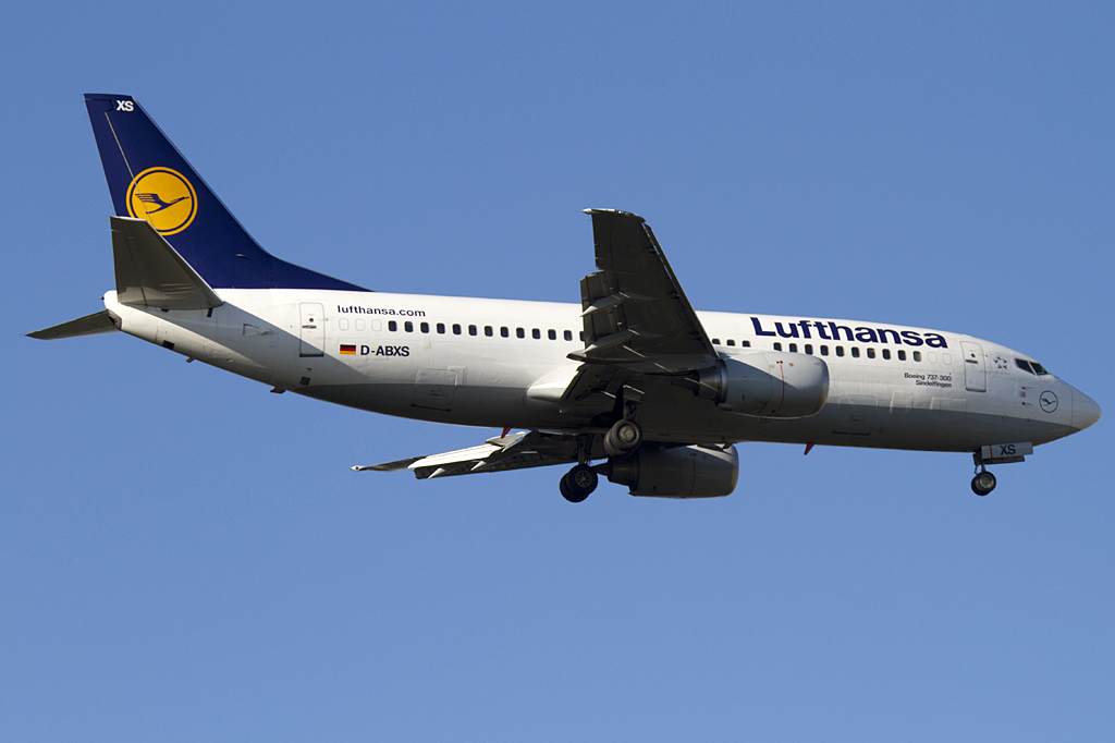 Lufthansa, D-ABXS, Boeing, B737-330, 12.10.2010, FRA, Frankfurt, Germany 




