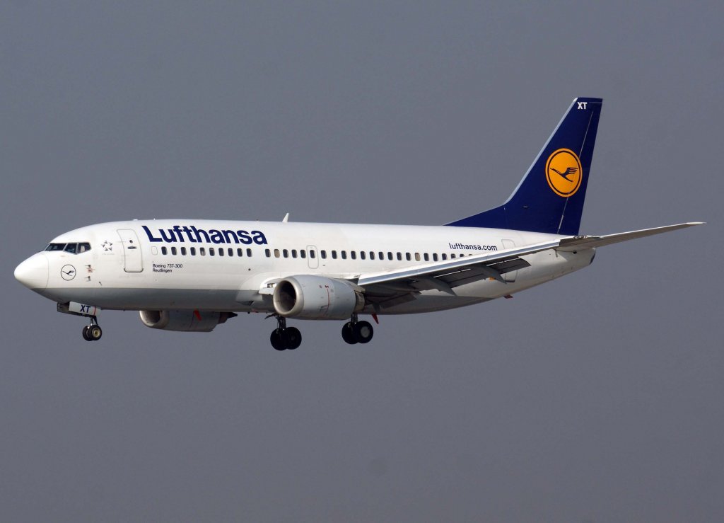 Lufthansa, D-ABXT, Boeing 737-300 (Reutlingen)(lufthansa.com), 04.03.2011, DUS-EDDL, Dsseldorf, Germany
