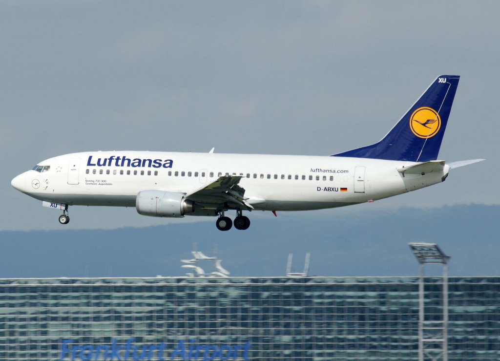 Lufthansa, D-ABXU  Seeheim-Jugenheim , Boeing 737-300, 10.09.2011, FRA-EDDF, Frankfurt, Germany 