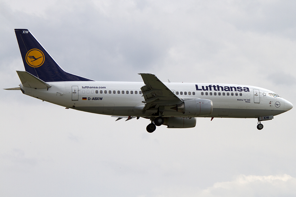 Lufthansa, D-ABXW, Boeing, B737-330, 07.07.2011, DUS, Duesseldorf, Germany 



