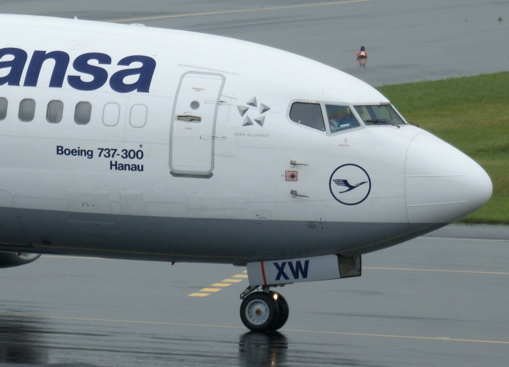Lufthansa, D-ABXW  Hanau , Boeing 737-300 (Bug/Nose), 20.06.2011, DUS-EDDL, Dsseldorf, Germany 

