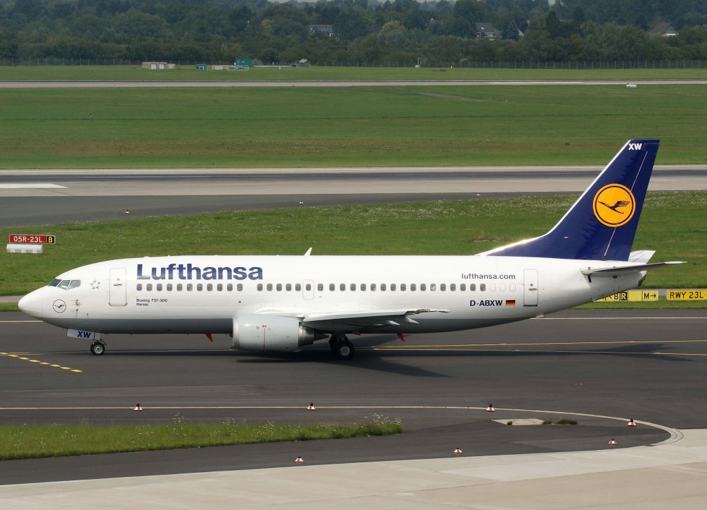 Lufthansa, D-ABXW  Hanau , Boeing 737-300, 28.07.2011, DUS-EDDL, Dsseldorf, Gemany 

