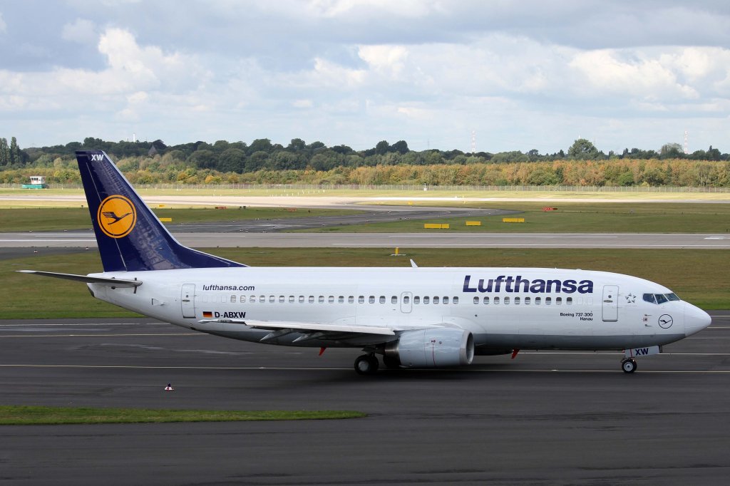 Lufthansa, D-ABXW  Hanau , Boeing, 737-300, 22.09.2012, DUS-EDDL, Düsseldorf, Germany

