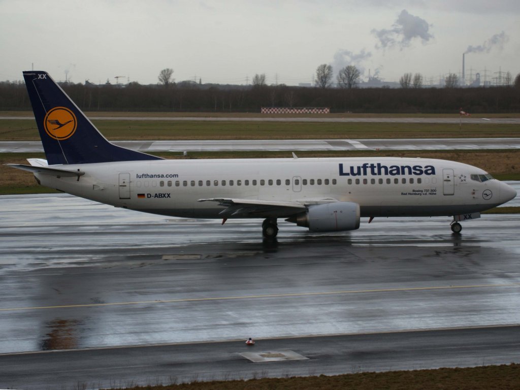 Lufthansa, D-ABXX  Bad Homburg vor der Hhe , Boeing, 737-300, 06.01.2012, DUS-EDDL, Dsseldorf, Germany