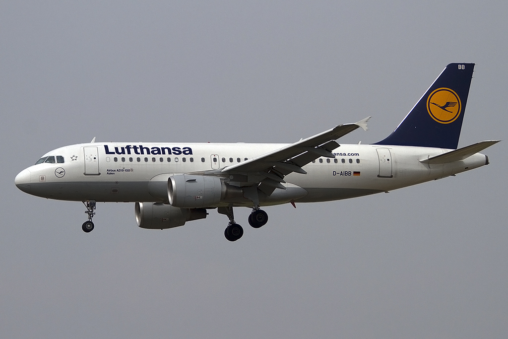 Lufthansa, D-AIBB, Airbus, A319-112, 08.09.2012, BCN, Barcelona, Spain 



