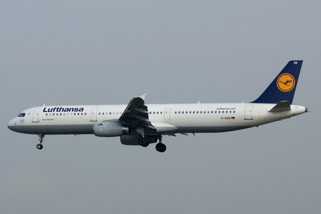 Lufthansa, D-AIDB  ohne , Airbus, A 321-200, 13.04.2012, FRA-EDDF, Frankfurt, Germany