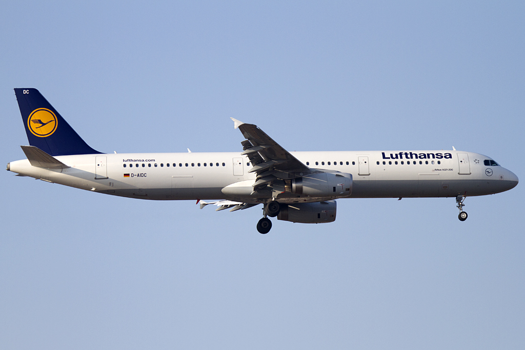 Lufthansa, D-AIDC, Airbus, A321-231, 22.02.2011, FRA, Frankfurt, Germany 




