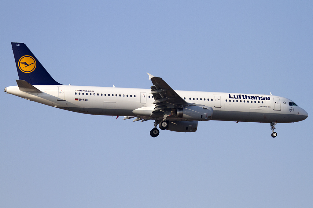 Lufthansa, D-AIDE, Airbus, A321-231, 22.02.2011, FRA, Frankfurt, Germany 




