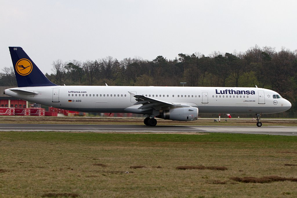 Lufthansa, D-AIDG, Airbus, A321-231 14.04.2012, FRA, Frankfurt, Germany