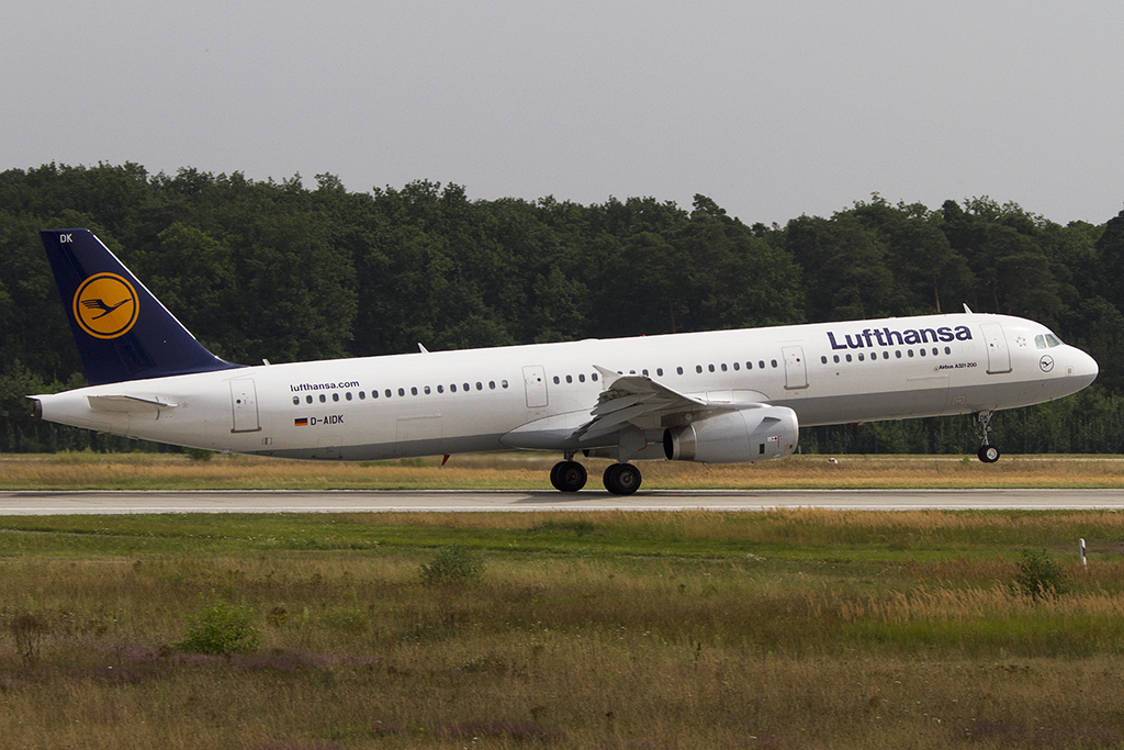 Lufthansa, D-AIDK, Airbus, A321-231, 21.08.2012, FRA, Frankfurt, Germany 



