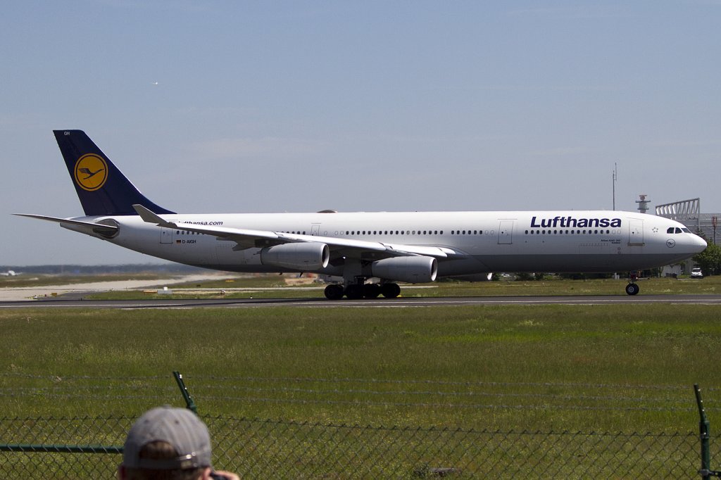 Lufthansa, D-AIGH, Airbus, A340-311, 26.05.2012, FRA, Frankfurt, Germany



