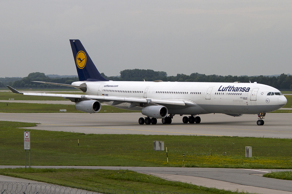 Lufthansa, D-AIGO, Airbus, A340-313, 05.08.2011, MUC, Muenchen, Germany




