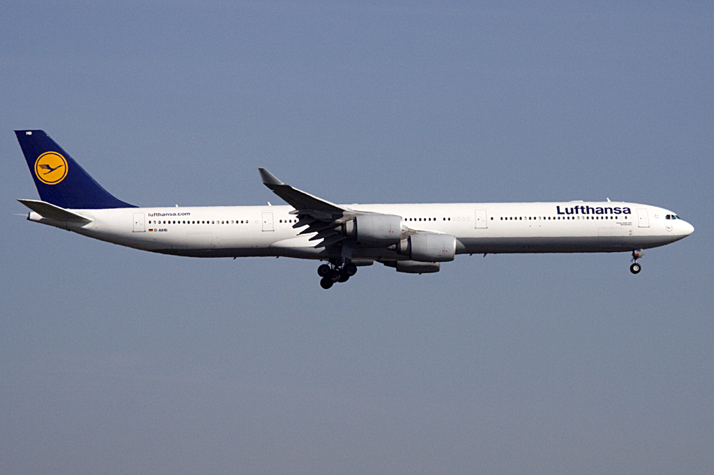 Lufthansa, D-AIHB, Airbus, A340-642, 24.04.2010, FRA, Frankfurt, Germany


