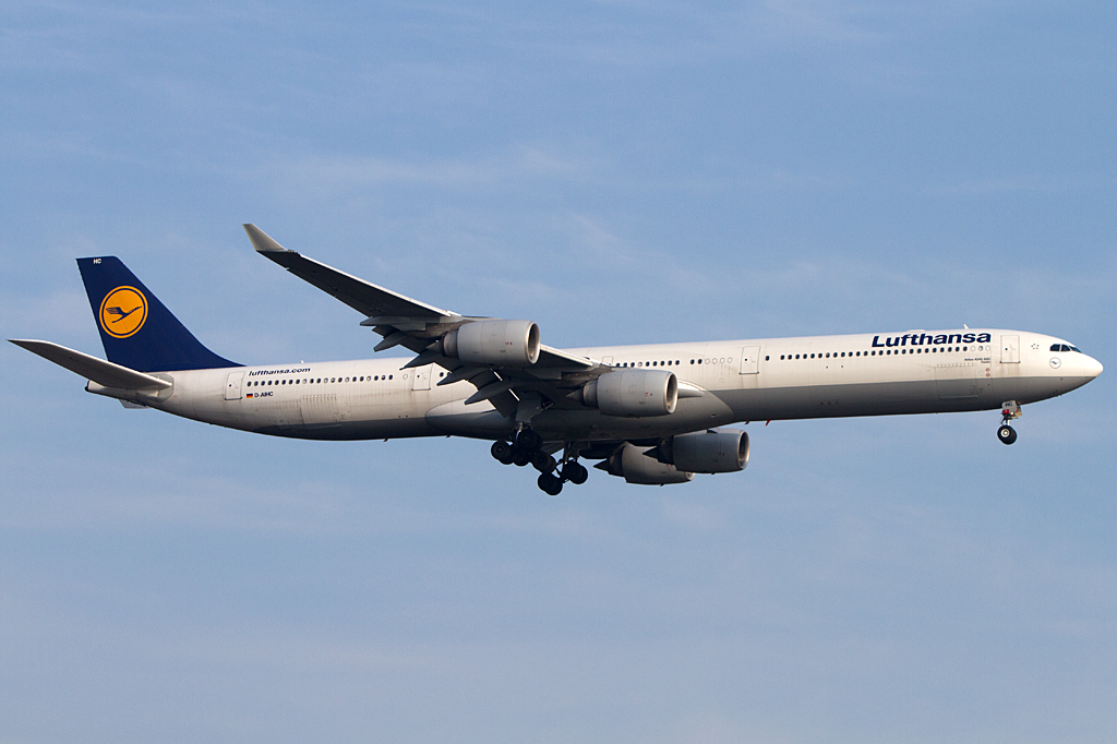 Lufthansa, D-AIHC, Airbus, A340-642, 14.04.2012, FRA, Frankfurt, Germany




