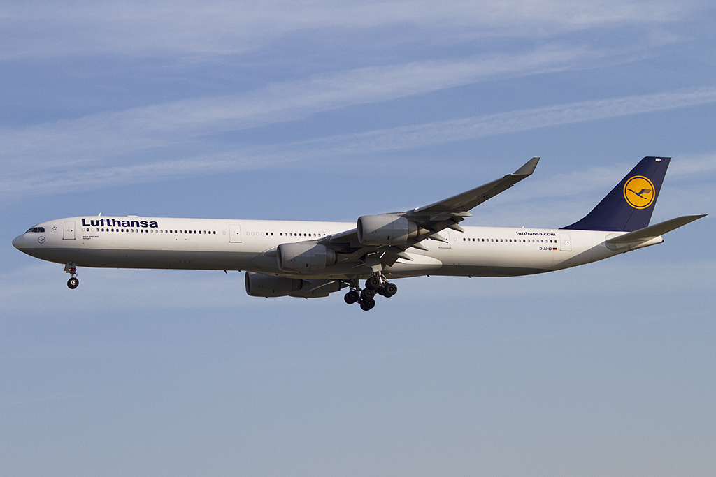 Lufthansa, D-AIHD, Airbus, A340-642, 23.08.2012, FRA, Frankfurt, Germany






