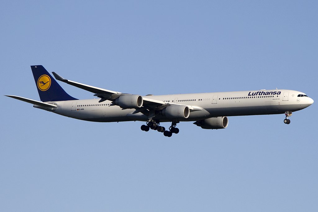 Lufthansa, D-AIHL, Airbus, A340-642, 31.08.2009, FRA, Frankfurt, Germany 

