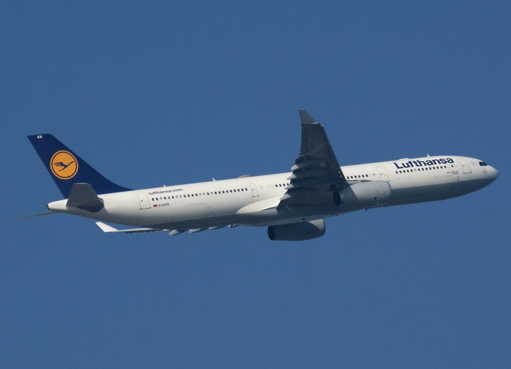 Lufthansa, D-AIKB, Airbus A 330-300  Cuxhaven  (Sticker-lufthansa.com), 2010.10.13, FRA-EDDF, Frankfurt, Germany 

