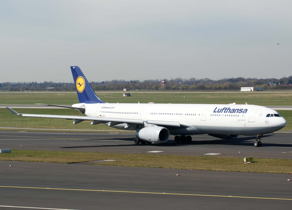 Lufthansa, D-AIKH, Airbus A 330-300  ohne Namen  (lufthansa.com), 20.03.2011, DUS-EDDL, Dsseldorf, Germany 

