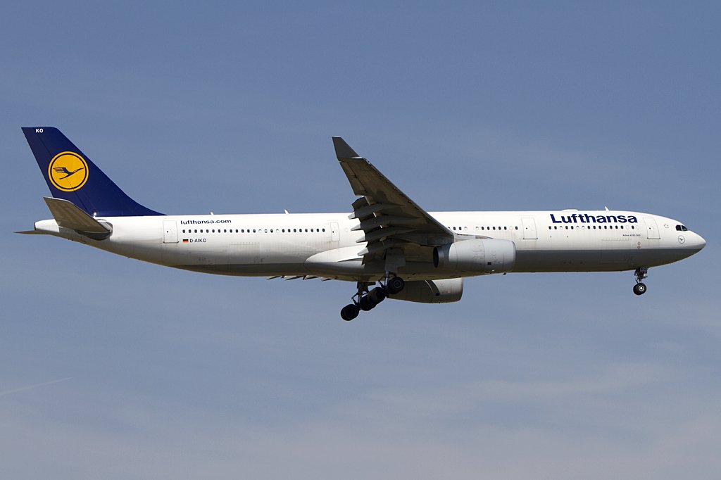 Lufthansa, D-AIKO, Airbus, A330-343X, 24.04.2010, FRA, Frankfurt, Germany 


