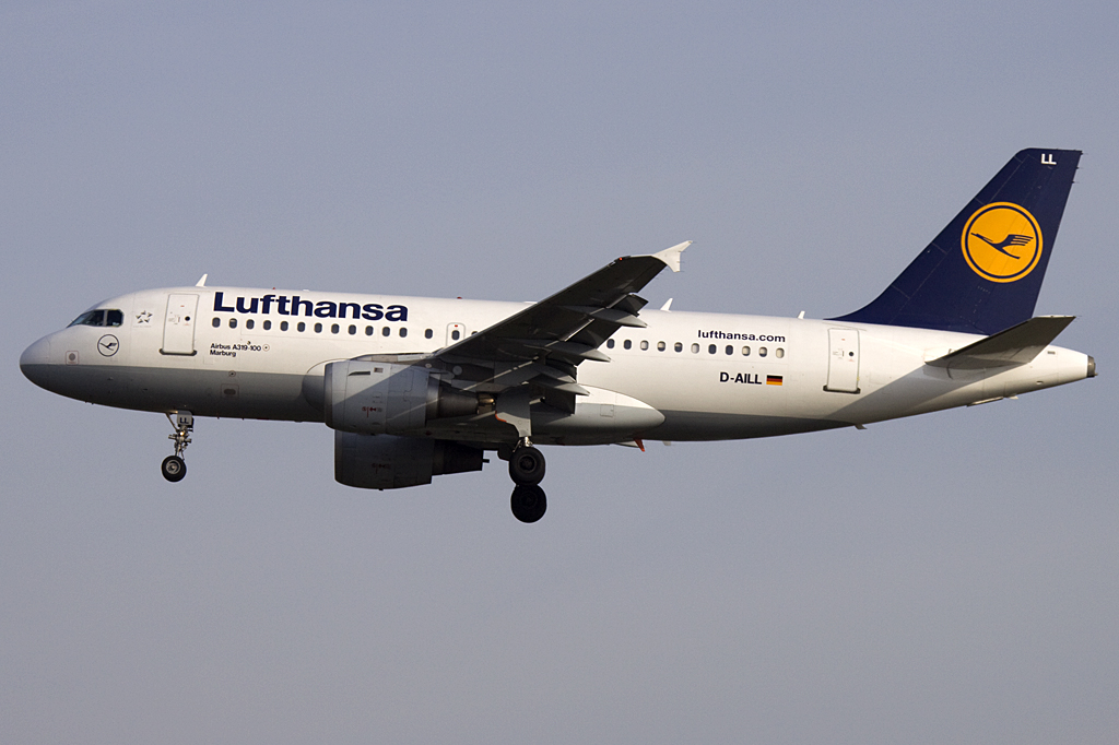 Lufthansa, D-AILL, Airbus, A319-114, 02.04.2010, FRA, Frankfurt, Germany 

