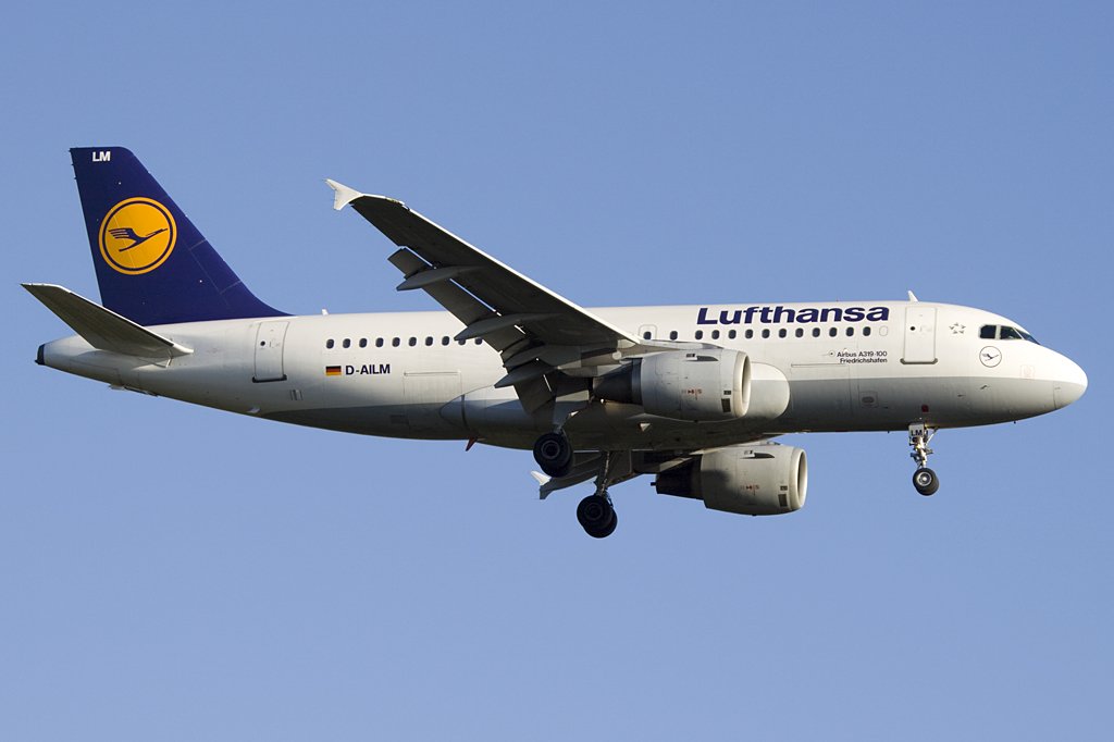 Lufthansa, D-AILM, Airbus, A319-114, 31.08.2009, FRA, Frankfurt, Germany

