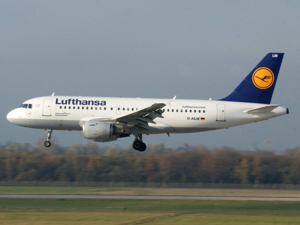 Lufthansa, D-AILM  Friedrichshafen , Airbus, A 319-100, 13.11.2011, DUS-EDDL, Dsseldorf, Germany 