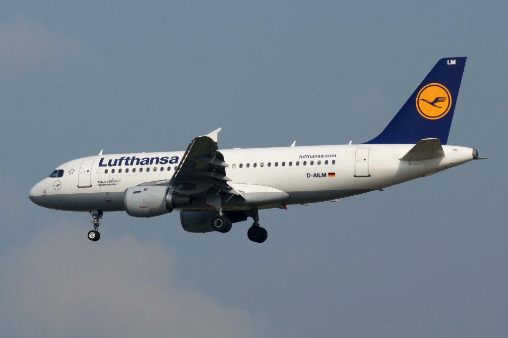 Lufthansa, D-AILM  Friedrichshafen , Airbus, A 319-100, 13.04.2012, FRA-EDDF, Frankfurt, Germany