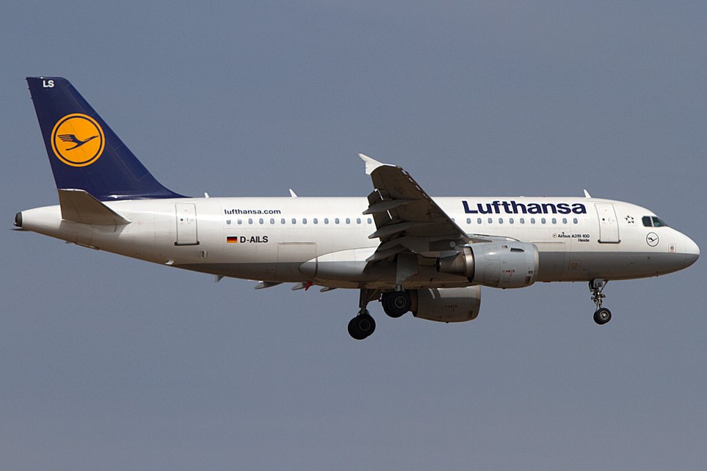 Lufthansa, D-AILS, Airbus, A319-111, 14.04.2012, FRA, Frankfurt, Germany



