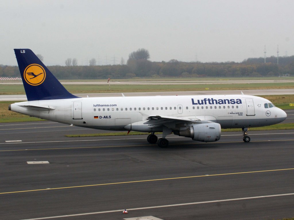 Lufthansa, D-AILS  Heide , Airbus, A 319-100, 13.11.2011, DUS-EDDL, Dsseldorf, Germany 