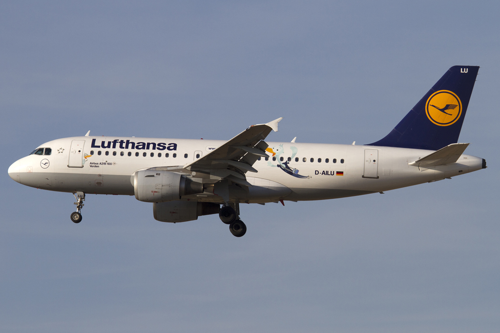 Lufthansa, D-AILU, Airbus, A319-114, 09.02.2011, FRA, Frankfurt, Germany 





