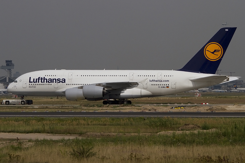 Lufthansa, D-AIMA, Airbus, A380-841, 21.08.2012, FRA, Frankfurt, Germany 



