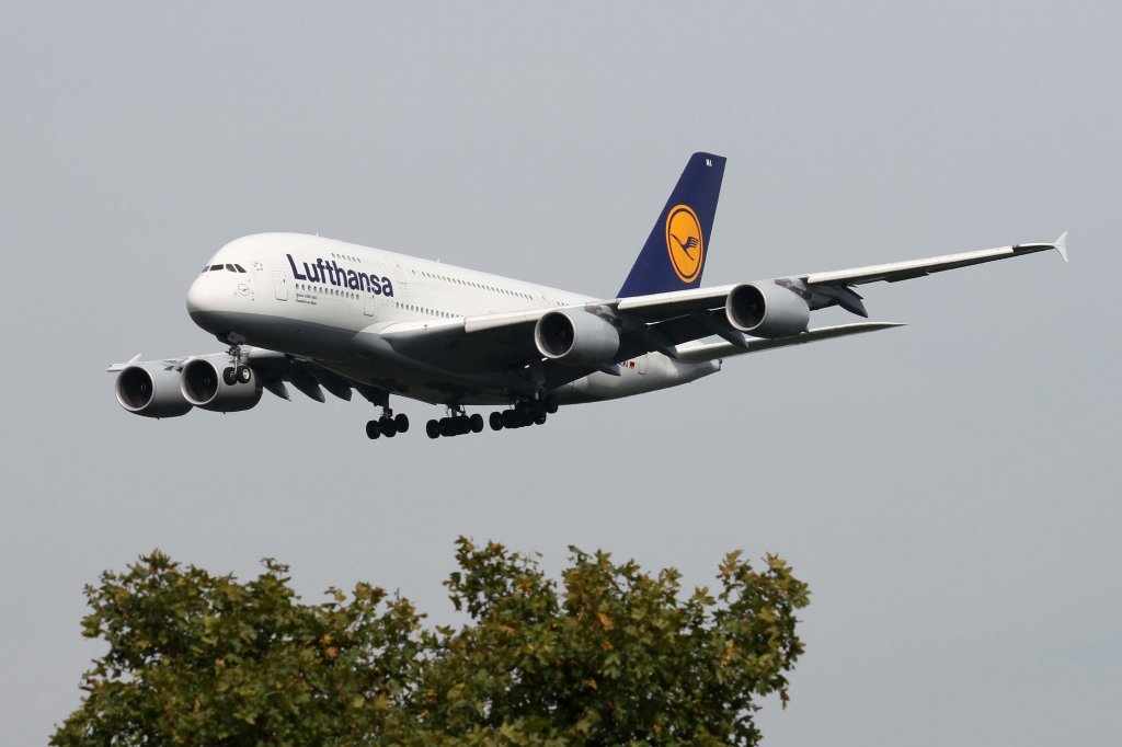 Lufthansa, D-AIMA  Frankfurt am Main , Airbus, A 380-800, 10.09.2012, FRA-EDDF, Frankfurt, Germany