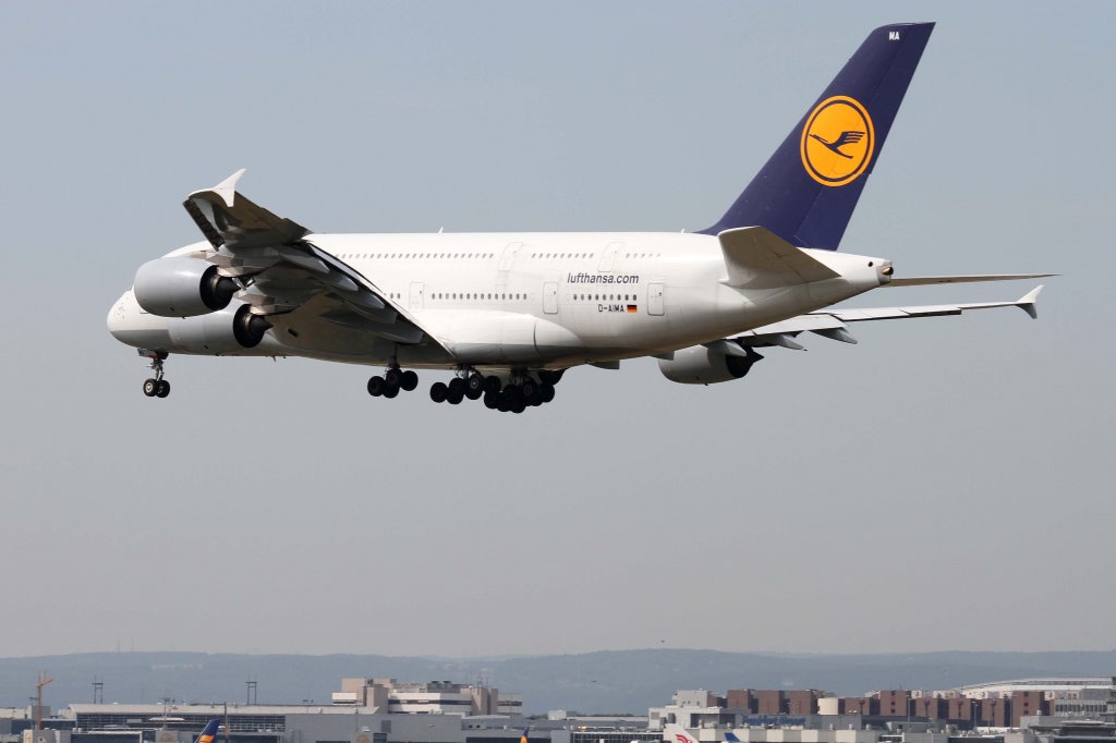 Lufthansa, D-AIMA  Frankfurt am Main , Airbus, A 380-800, 10.09.2012, FRA-EDDF, Frankfurt, Germany