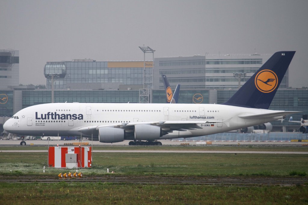 Lufthansa, D-AIMA  Frankfurt am Main , Airbus, A 380-800, 24.08.2012, FRA-EDDF, Frankfurt, Germany