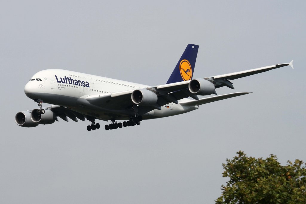 Lufthansa, D-AIMB  Mnchen , Airbus, A 380-800, 12.09.2012, FRA-EDDF, Frankfurt, Germany
