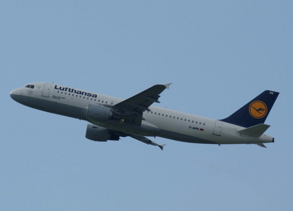 Lufthansa, D-AIPR, Airbus A 320-200 (Kaufbeuren), 2009.06.20, MUC, Mnchen, Germany