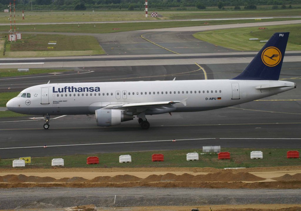 Lufthansa, D-AIPU, Airbus A 320-200 (Dresden), 2008.05.22, DUS, Dsseldorf, Germany