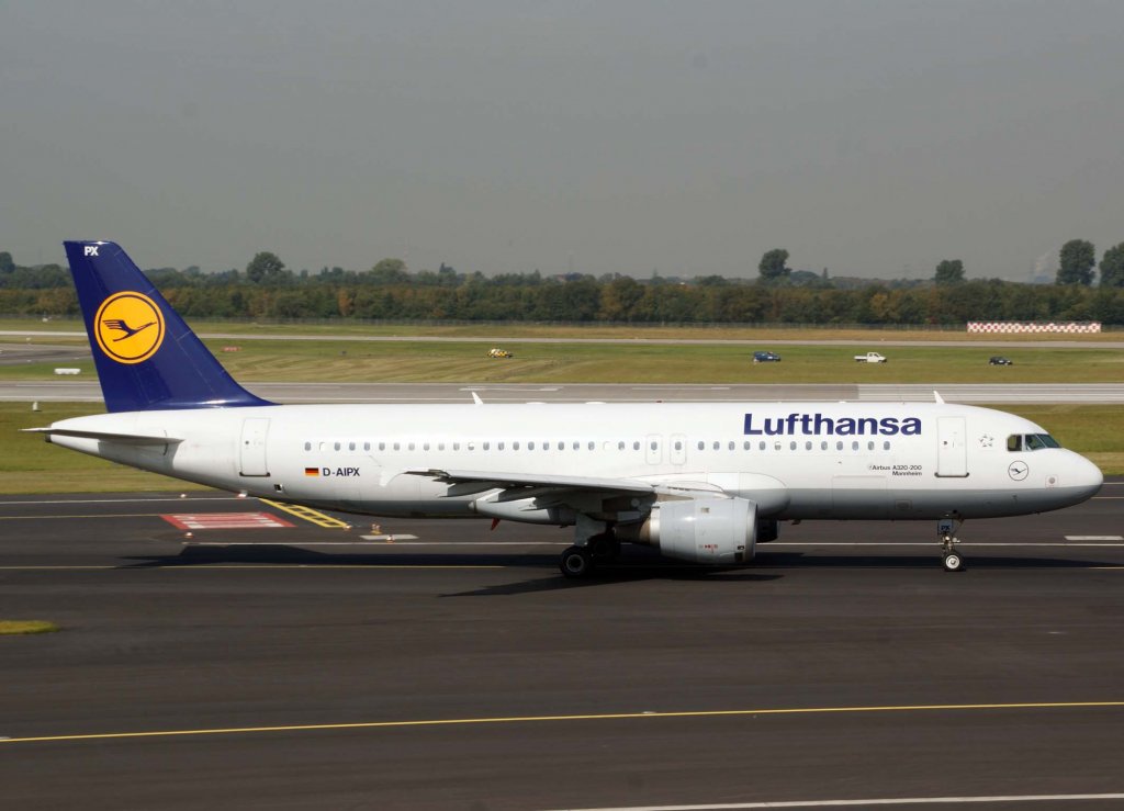 Lufthansa, D-AIPX, Airbus A 320-200 (Mannheim), 2009.09.09, DUS, Dsseldorf, Germany