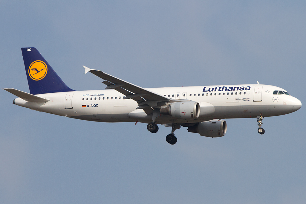 Lufthansa, D-AIQC, Airbus, A320-211, 14.04.2012, FRA, Frankfurt, Germany



