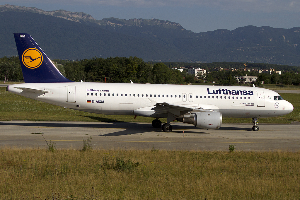 Lufthansa, D-AIQM, Airbus, A320-211, 04.08.2012, GVA, Geneve, Switzerland



