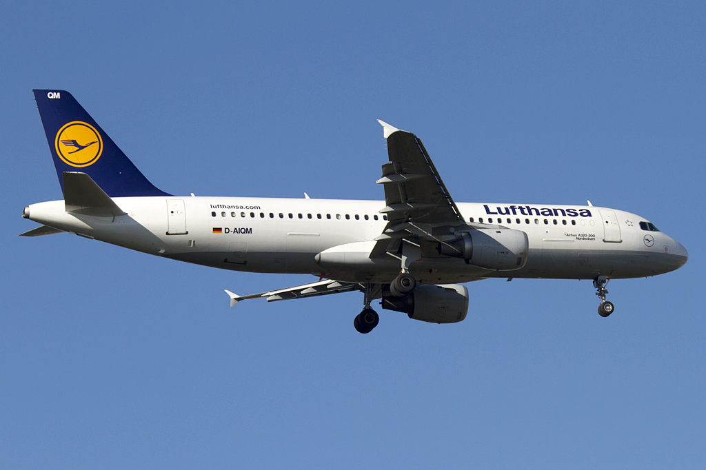Lufthansa, D-AIQM, Airbus, A320-211, 12.10.2010, FRA, Frankfurt, Germany 




